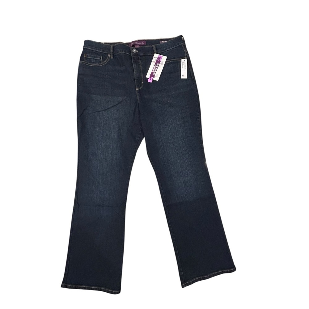 Gloria Vanderbilt Women's Blue Bootcut Slimming Magical Stretch Jeans NWT 16S